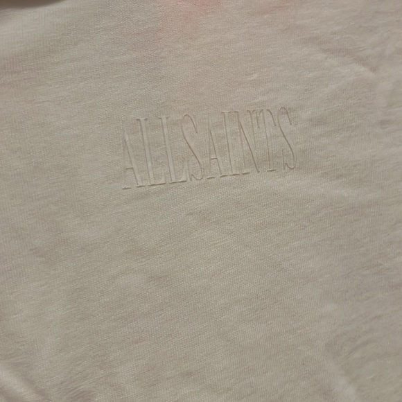 NWT All Saints Tie Dye Stamp Imogen T-Shirt - Picture 3 of 7